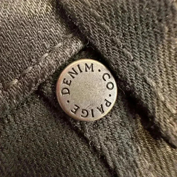 Paige Denim Edgemont Ultra Skinny Jeans in Pine Green Women’s Size 25 NWT - Picture 8 of 15